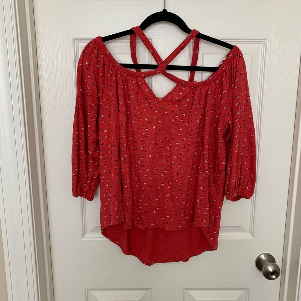 Lucky Brand 3/4 Sleeve Shirt